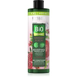 Foto van Eveline cosmetics bio organic conditioner color anti-fade granat & acai 400ml.