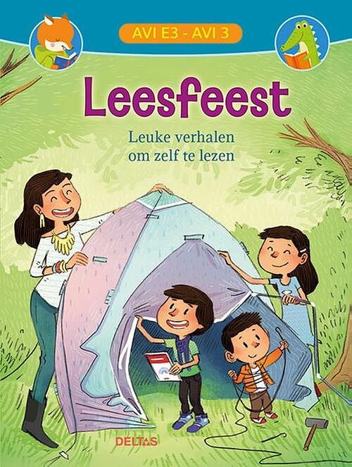 Foto van Leesfeest leuke verhalen om zelf te lezen (avi e3 / avi 3) - hardcover (9789044764116)