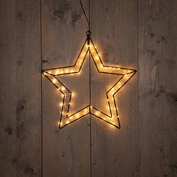 Foto van Anna'ss collection - b.o.t. outdoor black star 40x40,5 cm60led classic