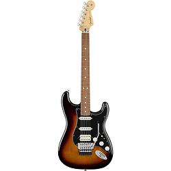 Foto van Fender player stratocaster fr hss 3-color sunburst pf