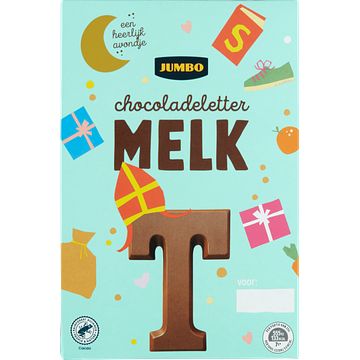 Foto van Jumbo chocoladeletter melk t 135g