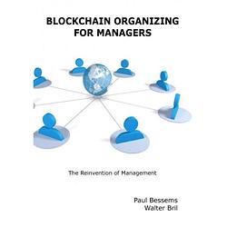 Foto van Blockchain organizing for managers