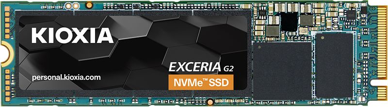 Foto van Kioxia exceria g2 nvme m.2 2tb