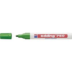 Foto van Edding 4-750004 edding 750 paint marker lakmarker groen 2 mm, 4 mm 1 stuks/pack