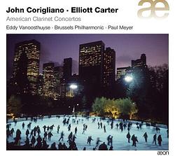 Foto van Corigliano carter american clarinet - cd (3760058360309)