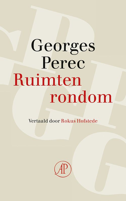 Foto van Ruimten rondom - georges perec - paperback (9789029550611)