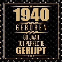 Foto van 1940 geboren 80 jaar tot perfectie gerijpt