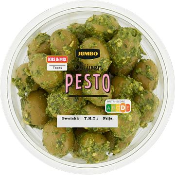 Foto van Jumbo olijven pesto 140g aanbieding bij jumbo | diverse soorten