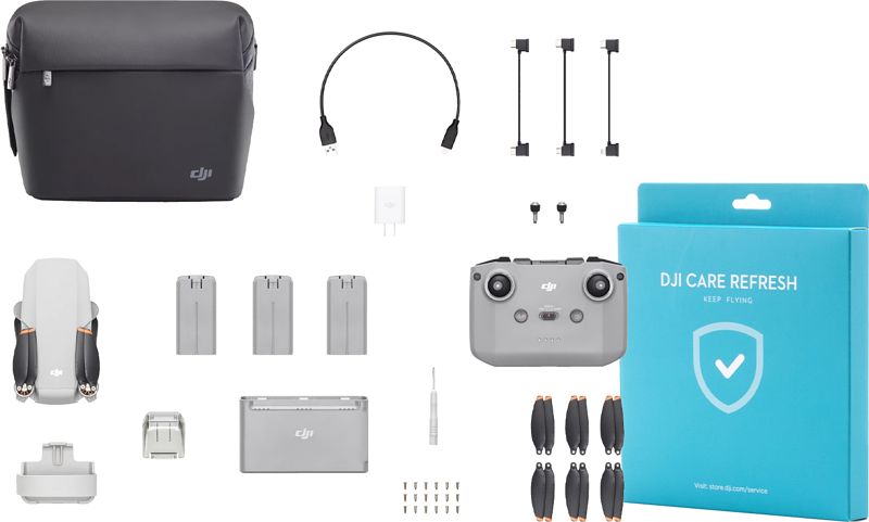 Foto van Dji mini 2 fly more combo + care refresh card