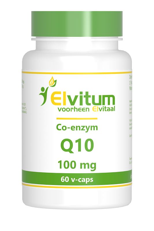 Foto van Elvitum co enzym q10 100mg vegicaps