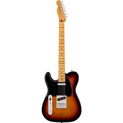 Foto van Fender player ii telecaster left-handed mn 3-color sunburst linkshandige elektrische gitaar