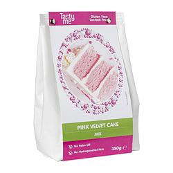 Foto van Tasty me pink velvet cake - roze - 350 g
