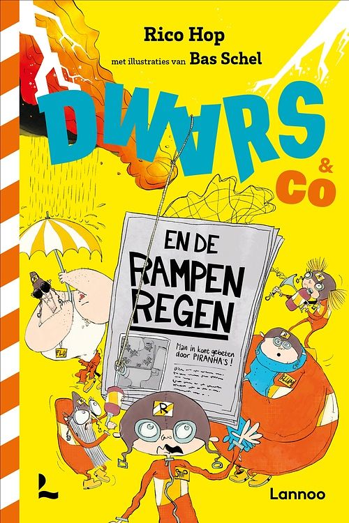 Foto van Dwars & co en de rampenregen - rico hop - ebook