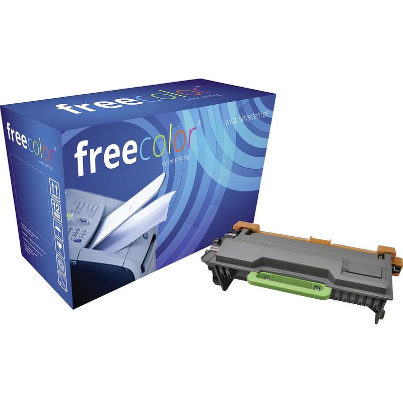 Foto van Freecolor toner vervangt brother tn3512 compatibel zwart 12000 bladzijden tn3512-frc