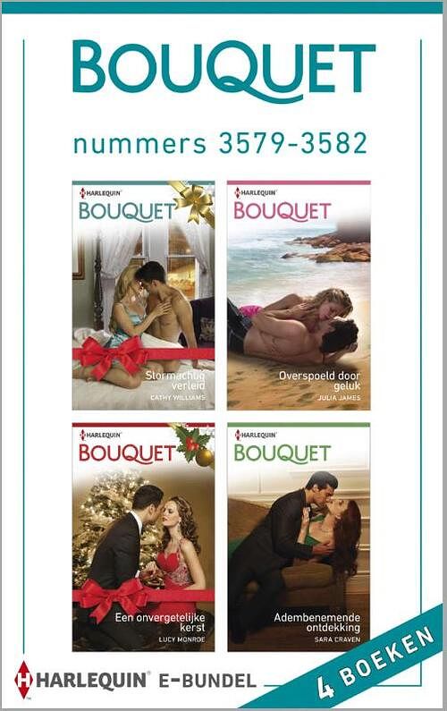 Foto van Bouquet e-bundel nummers 3579-3582 (4-in-1) - cathy williams - ebook (9789402507300)