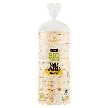 Foto van Jumbo biologische maiswafels zeezout 130g