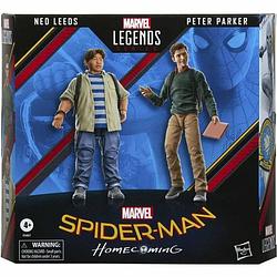 Foto van Actiefiguren hasbro legends series spider-man 60th anniversary peter parker & ned leeds