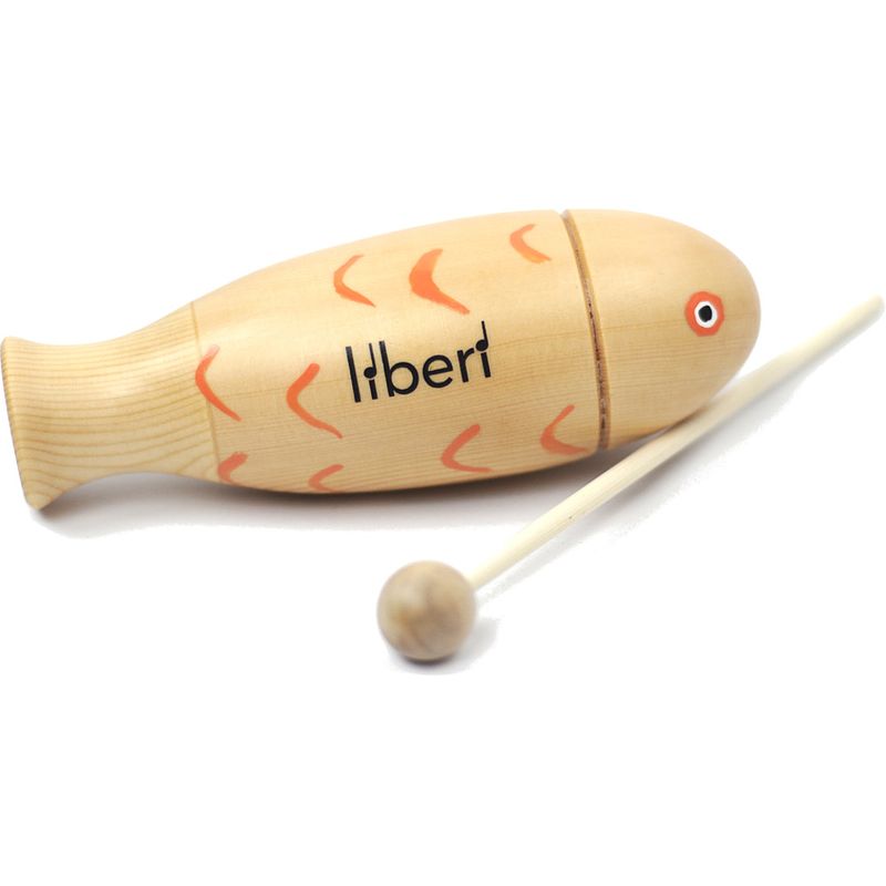 Foto van Liberi llp1a fish drum woodblock