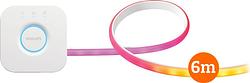 Foto van Philips hue gradient lightstrip basisset 6 meter + bridge