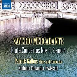 Foto van Mercadante: flute concertos nos. 1,2 & 4 - cd (0747313273171)