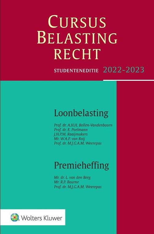 Foto van Cursus belastingrecht - a.h.h. bollen-vandenboorn - paperback (9789013168013)