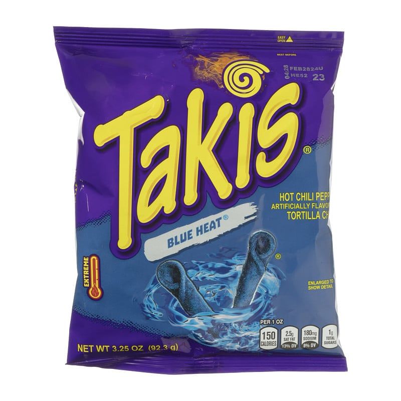 Foto van Takis blue heat - 92.3 gr