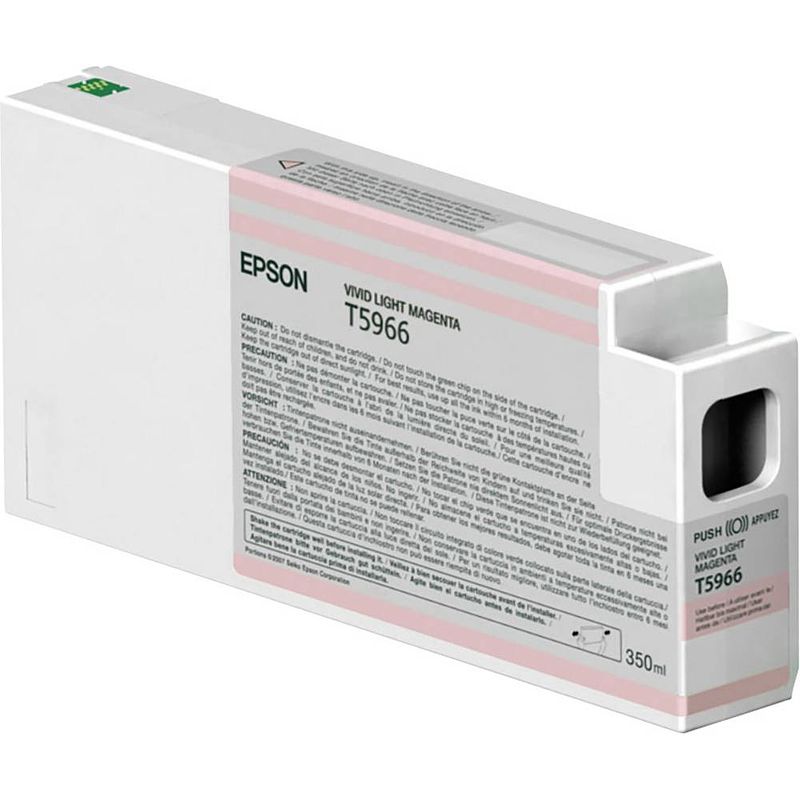 Foto van Epson inkt t5966 origineel vivid light magenta c13t596600