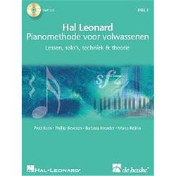 Foto van Hal leonard pianomethode voor volwassenen 2 pianoboek