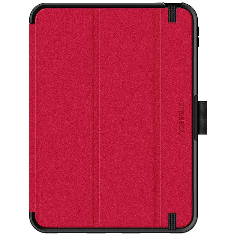 Foto van Otterbox symmetry bookcase geschikt voor apple model: ipad 10.9 (10e generatie) rood