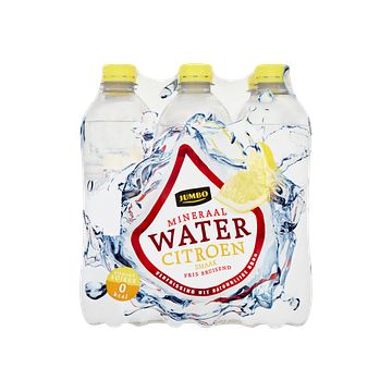 Foto van Jumbo bruisend mineraalwater citroen 6 x 500ml