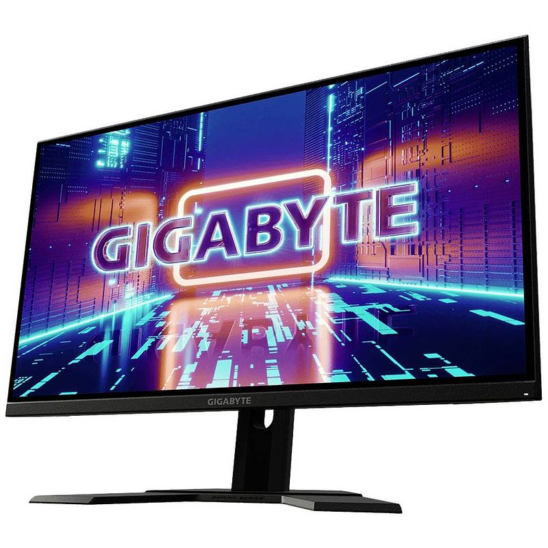 Foto van Gigabyte g27q led-monitor 68.6 cm (27 inch) energielabel g (a - g) 2560 x 1440 pixel qhd 1 ms usb 3.2 gen 1 (usb 3.0), hdmi, displayport, hoofdtelefoon (3.5 mm