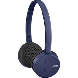 Foto van Jvc ha-s24w-a on ear koptelefoon bluetooth blauw volumeregeling, vouwbaar