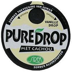 Foto van Sirea pure drop cachou vanille