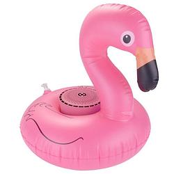 Foto van Celly zwembadspeaker flamingo bluetooth 3 watt roze