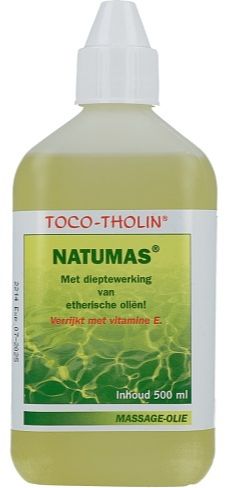 Foto van Toco tholin natumas massage olie 500ml