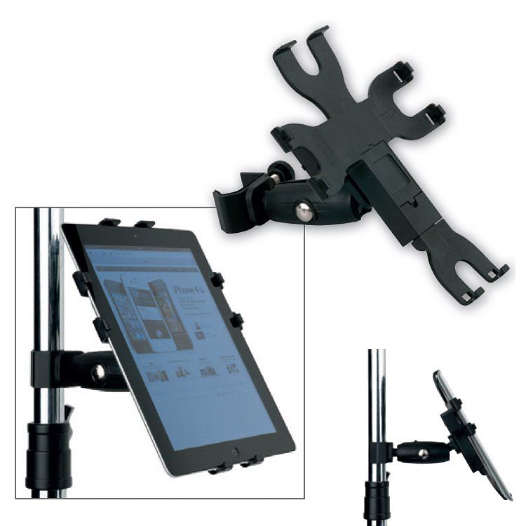 Foto van Dap ipad houder voor microfoonstatief