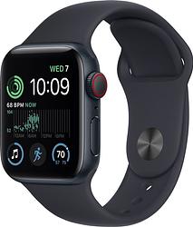 Foto van Apple watch se (2022) 40mm midnight aluminium midnight sportband