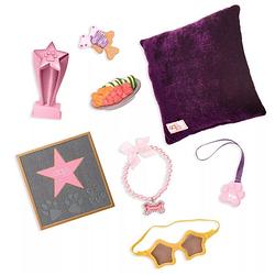 Foto van Our generation pop-accessoires paws for applause roze 8-delig