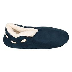 Foto van Dames spaanse sloffen/pantoffels navy 37-38 - pantoffels