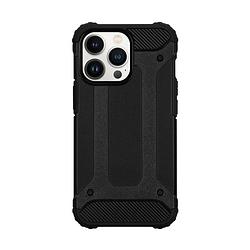 Foto van Bmax classic armor phone case voor iphone 13 pro max - black/zwart