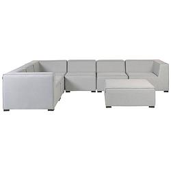 Foto van Beliani arezzo - loungeset-grijs-polyester