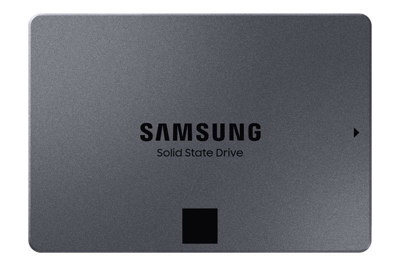 Foto van Samsung 870 qvo 2tb interne ssd grijs