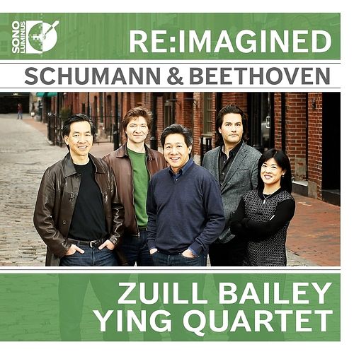 Foto van Re:imagined: schumann & beethoven for cello quintet - cd (0053479220424)