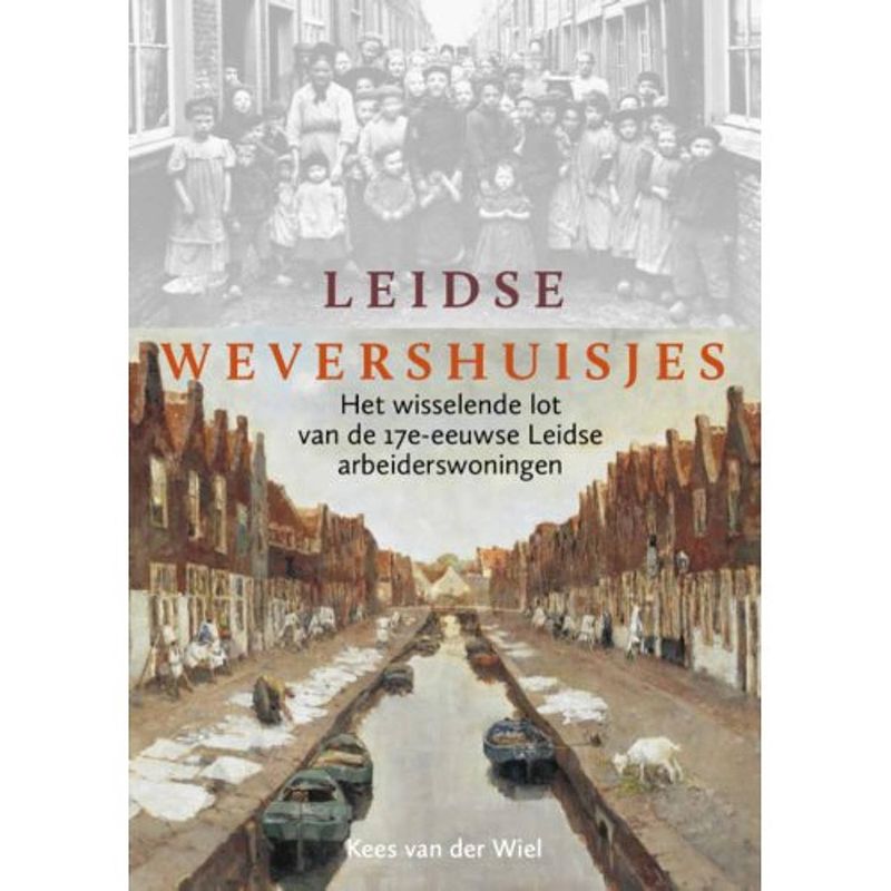 Foto van Leidse wevershuisjes