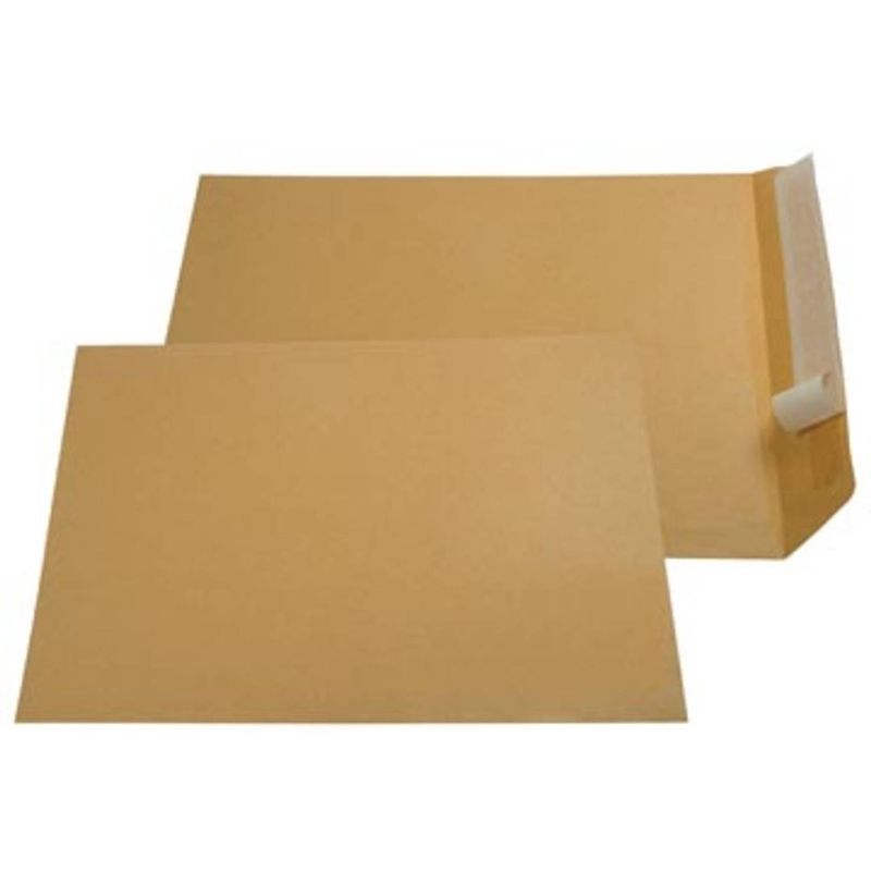 Foto van Gallery enveloppen ft 230 x 310 mm, stripsluiting, bruine kraft, doos van 250 stuks