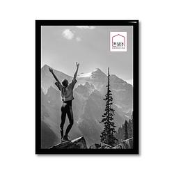 Foto van Haes deco - kunststof fotolijst 15x20 zwart easy frame - ef3b