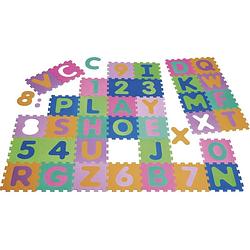 Foto van Playshoes vloerpuzzel junior 30 cm foam 36-delig