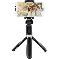 Foto van Hama funstand 57 selfie stick met bluetooth remote shutter telefonie accessoire zwart