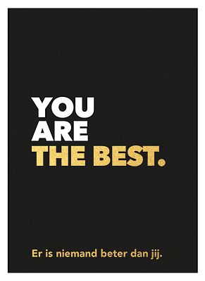 Foto van You are the best - hardcover (9789463549370)