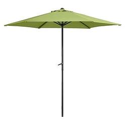 Foto van Le sud parasol blanca - ø250 cm - groen - leen bakker
